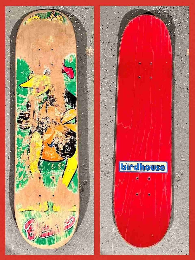 Bucky Lasek 1992 Birdhouse Flame Bird Skateboard Deck